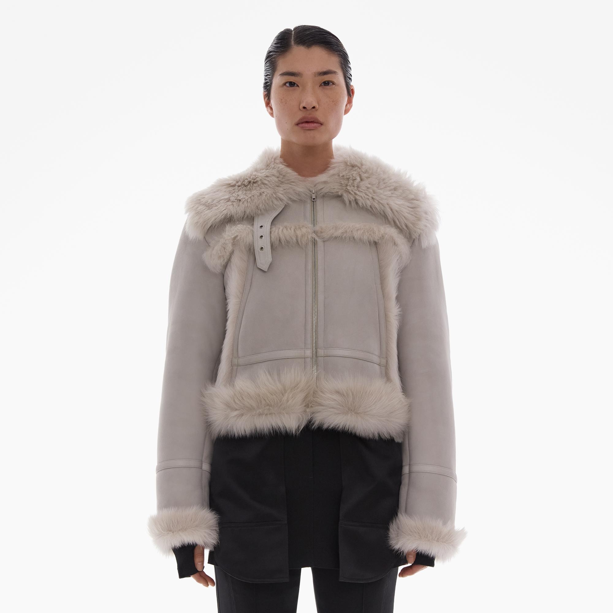 SHEARLING AVIATOR JACKET - 3