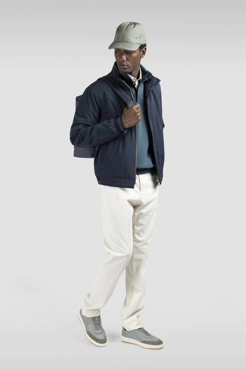 Paul & Shark TYPHOON® PLATINUM WOOL CASHMERE HALF ZIP SWEATER outlook