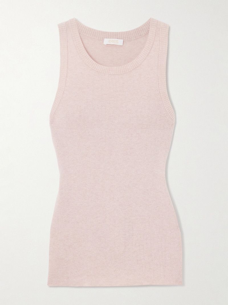 Meli Ribbed Cashmere Tank 1