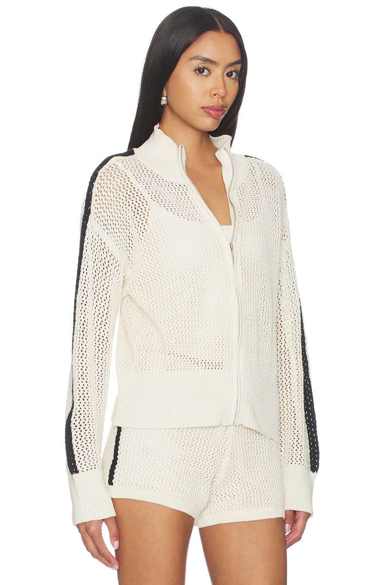SANCTUARY Open Stitch Track Jacket outlook