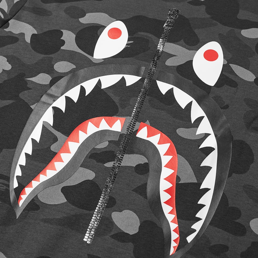 A Bathing Ape Colour Camo Shark Tee - 2