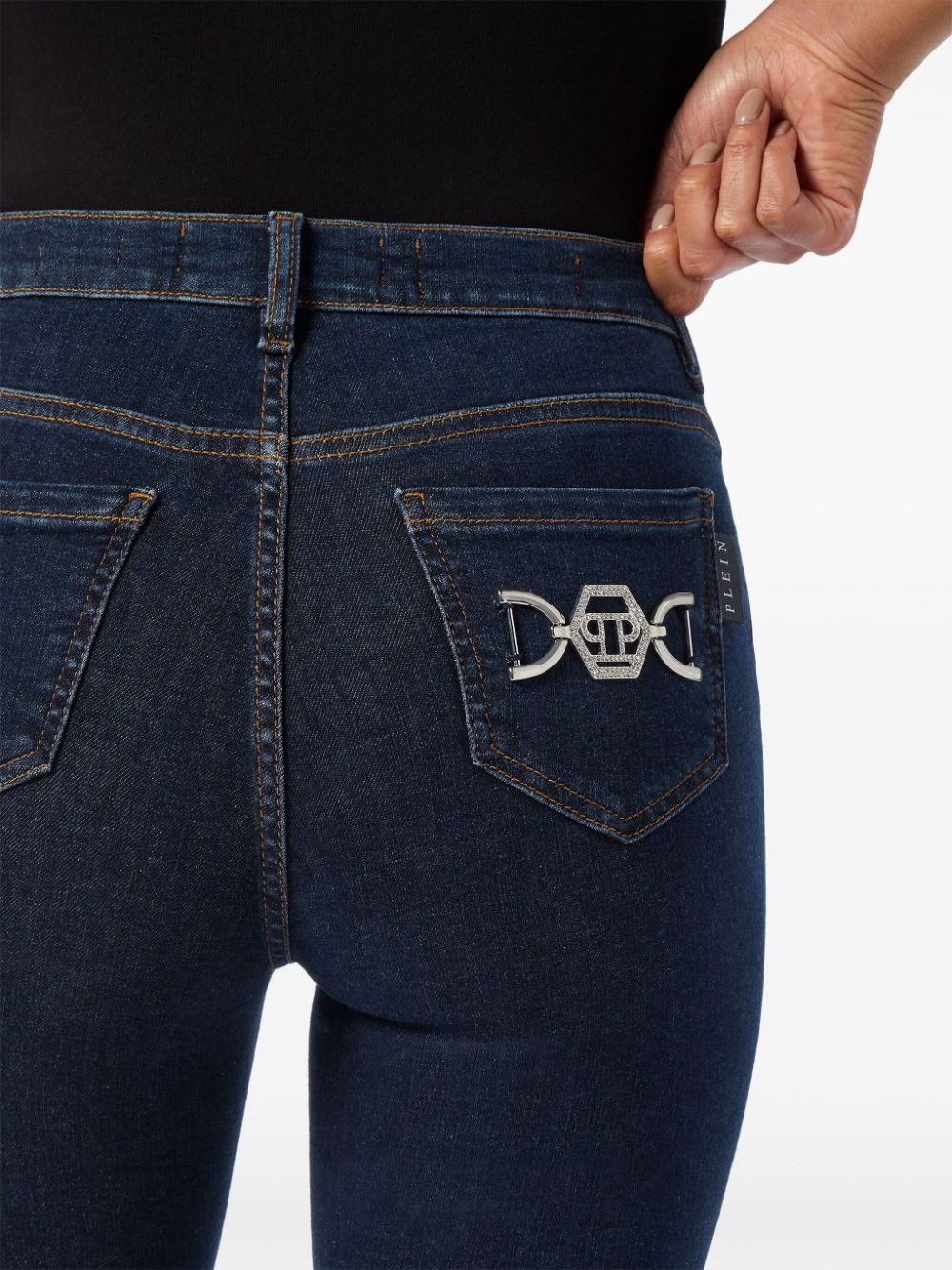 high waisted jegging trousers - 5