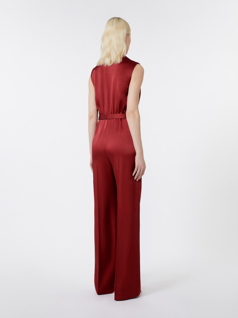 SCALATA Tuxedo jumpsuit in enver satin 4