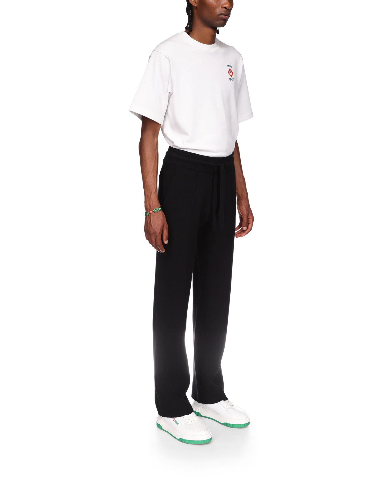 Rib Effect Trousers - 5