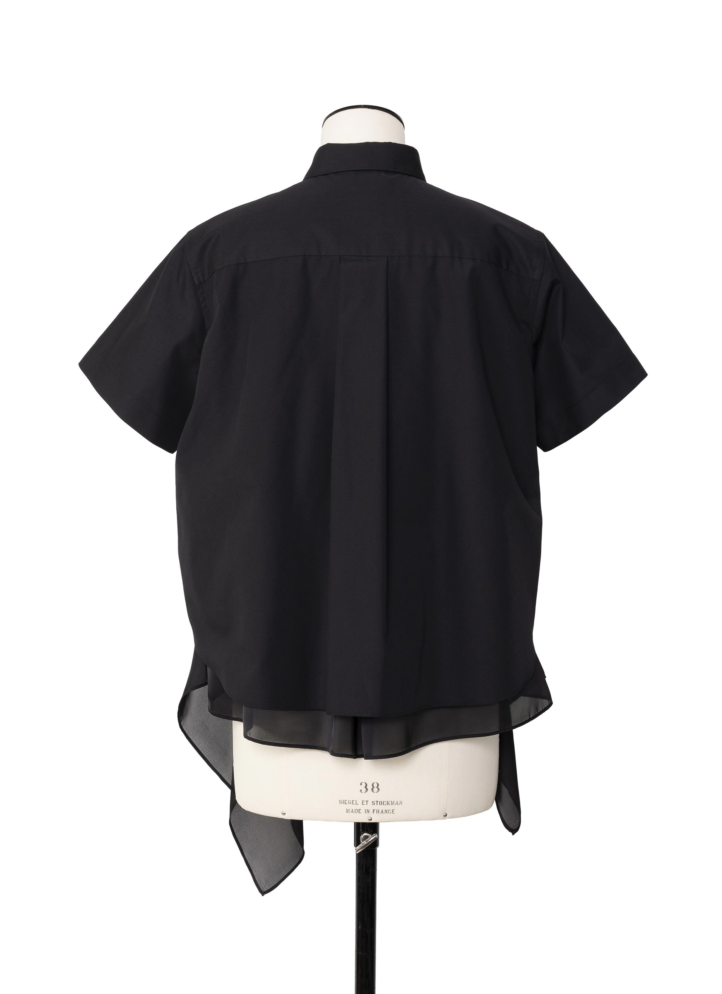 Poplin x Satin Shirt - 3