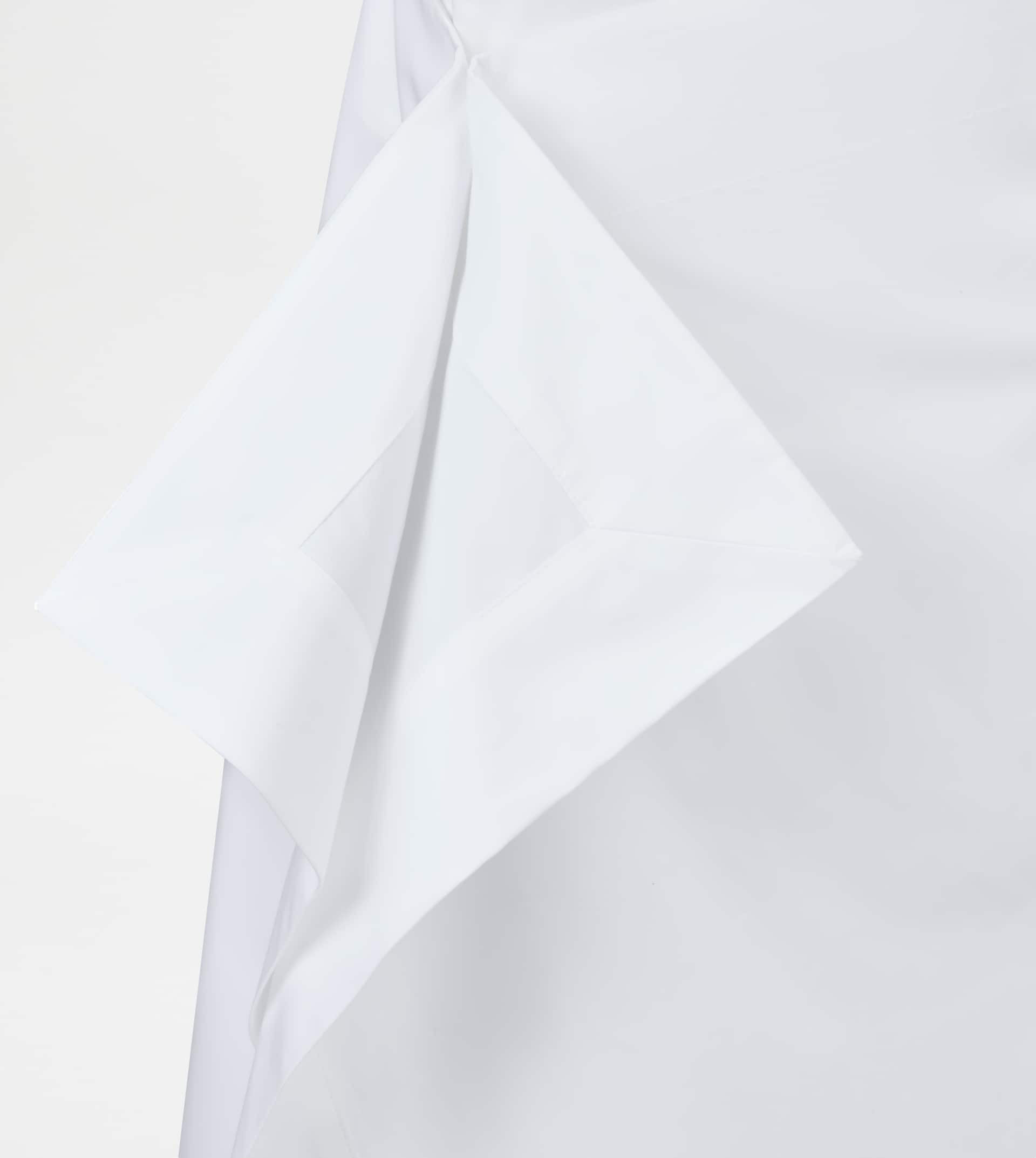 DRESS IN POPLIN - WHITE - 7
