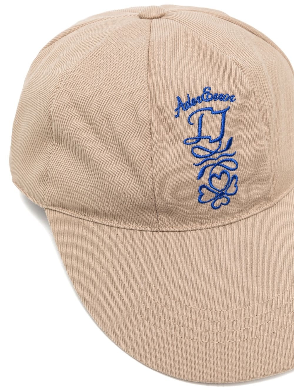 embroidered-logo panelled cap - 3
