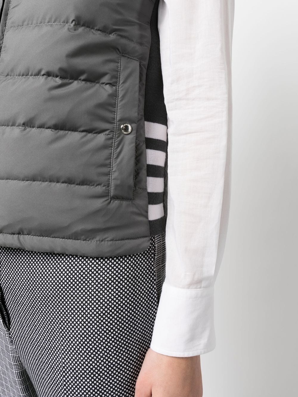 4-Bar Stripe padded gilet - 5