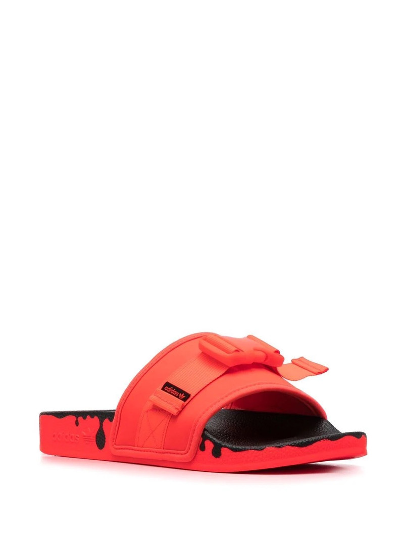 adidas Pouchylette flat slides outlook