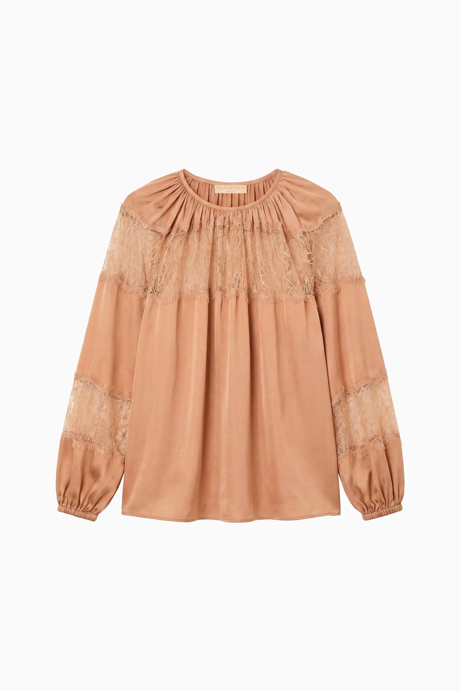 Bess Long Sleeve Silk Blouse - 1
