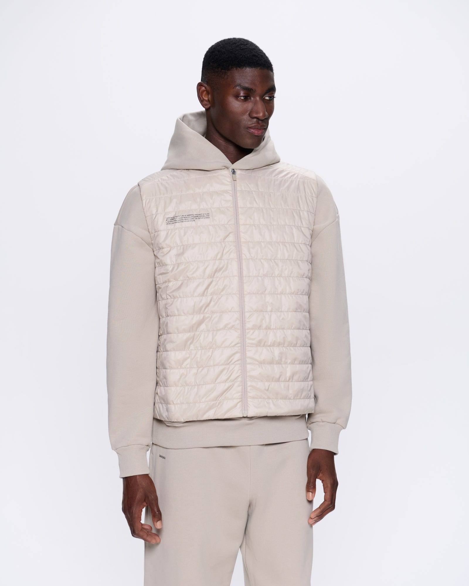Mens Flower-Warmth Lite Gilet - Wheat Beige - 3