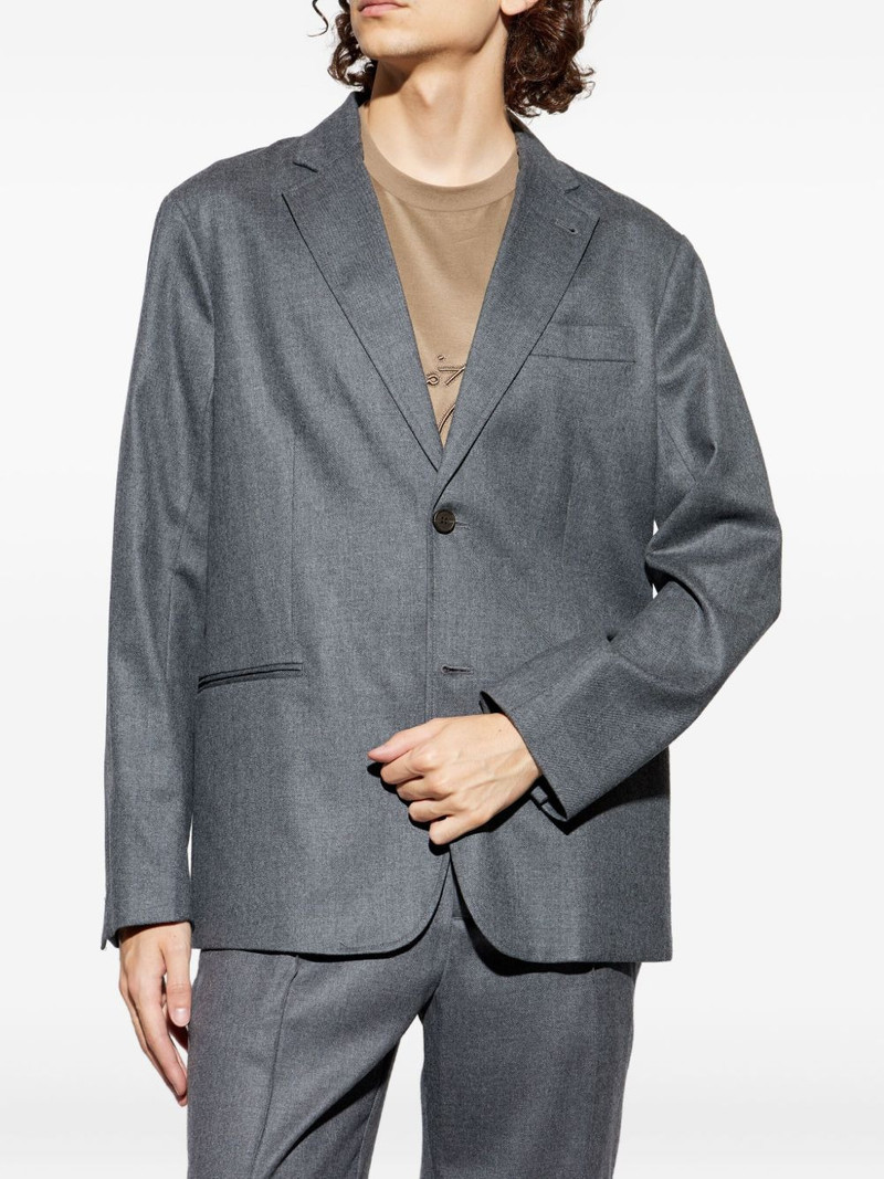 single-breasted wool blazer 3