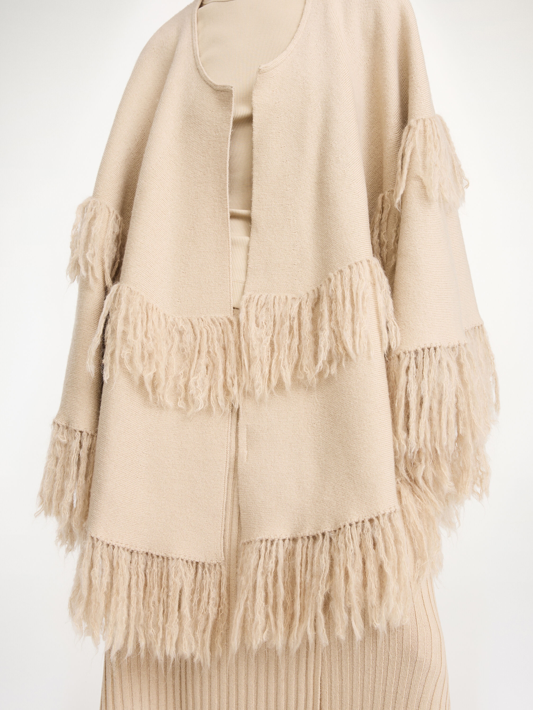 Dixi wool poncho - 4
