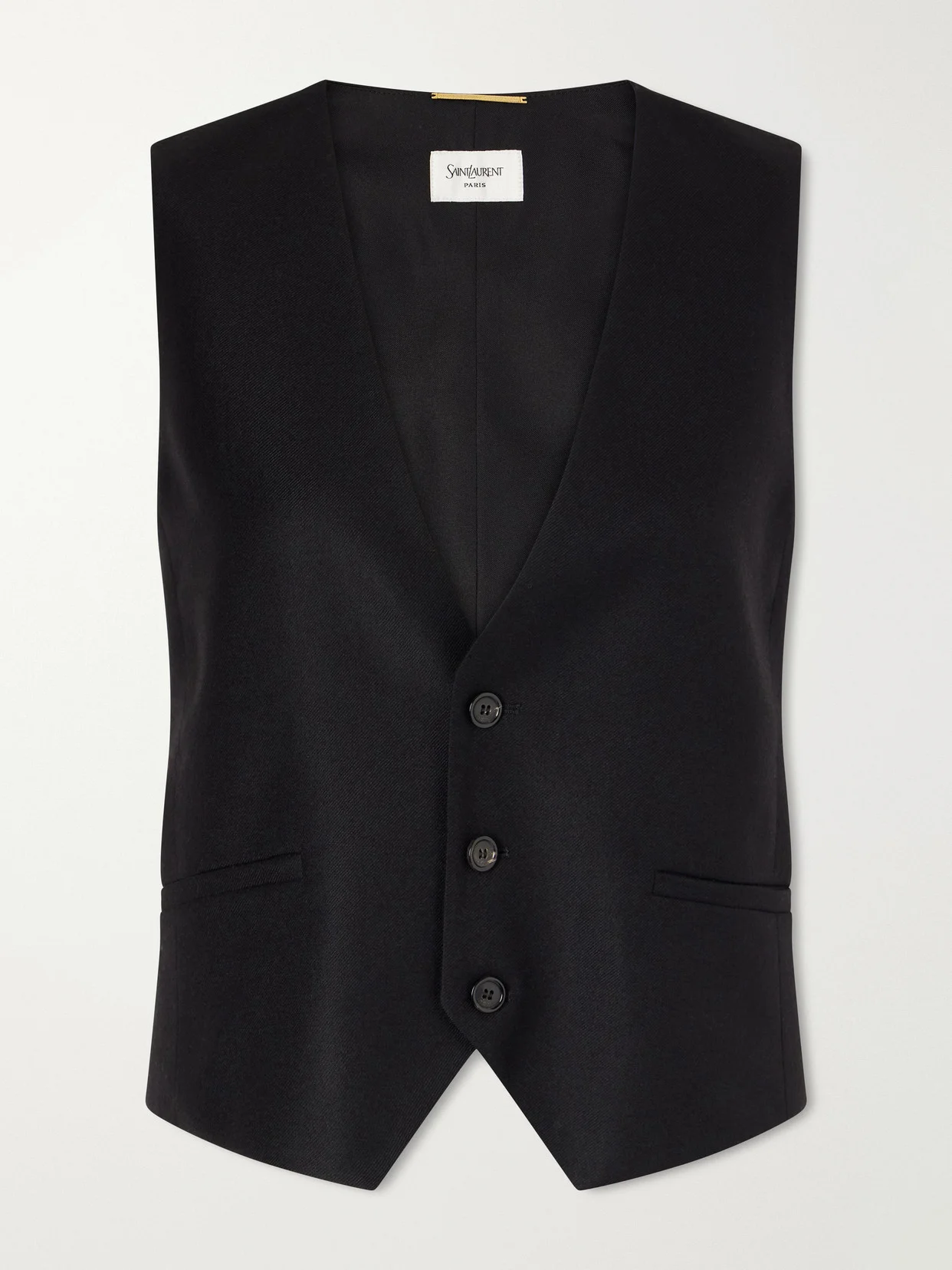 Cashmere-twill Gilet - 1