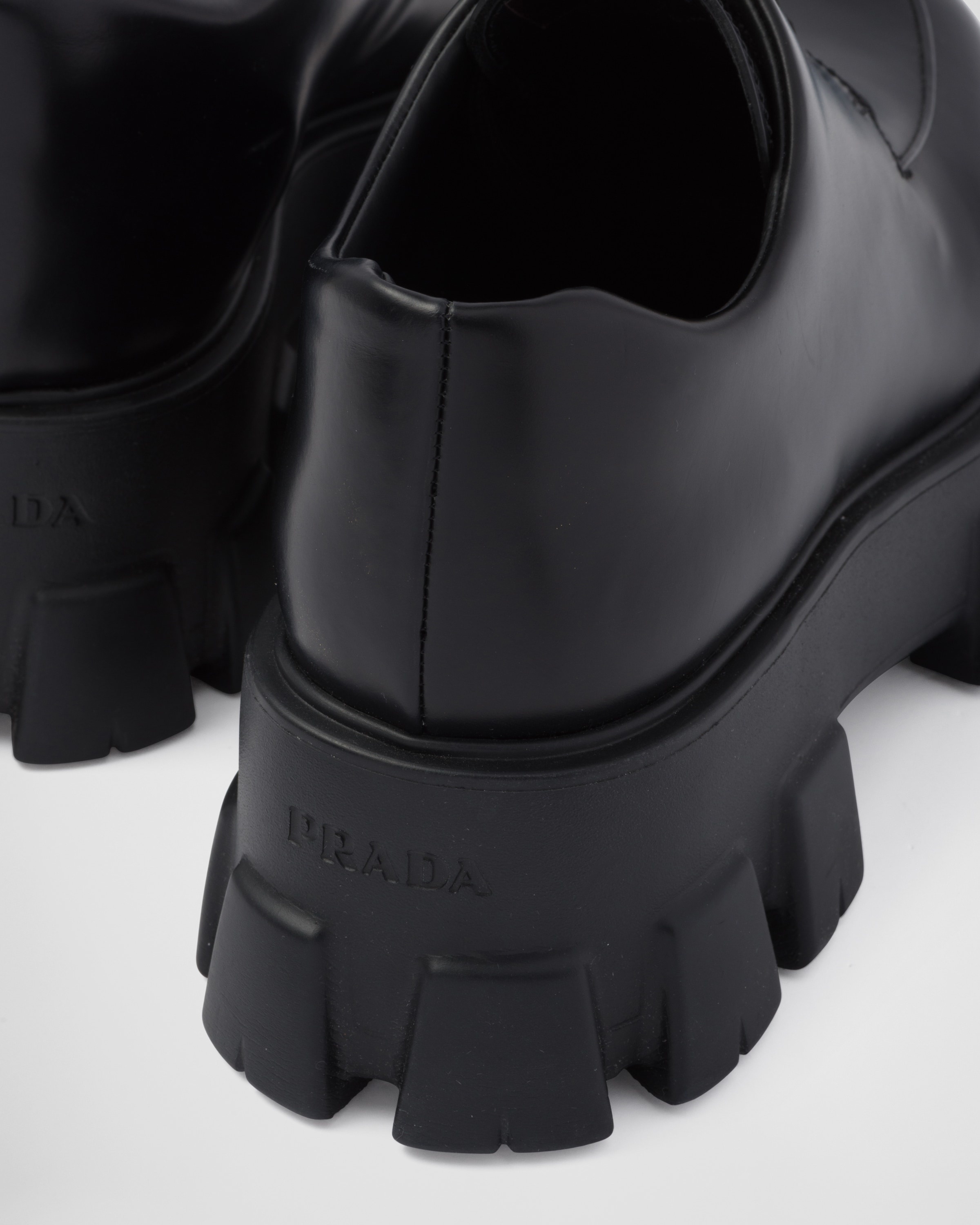 Monolith brushed leather lace-up shoes - 7