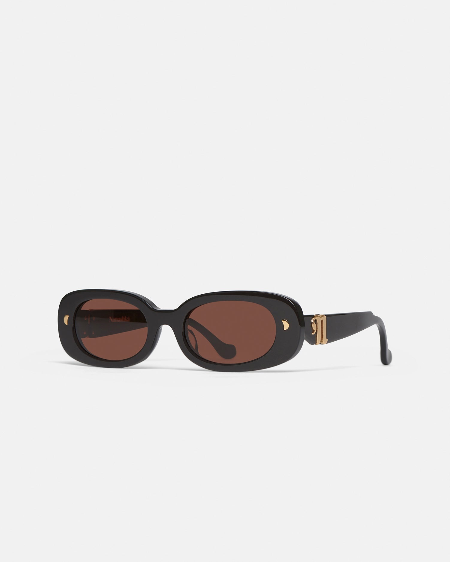 Bio-Plastic Oval-Frame Sunglasses - 3