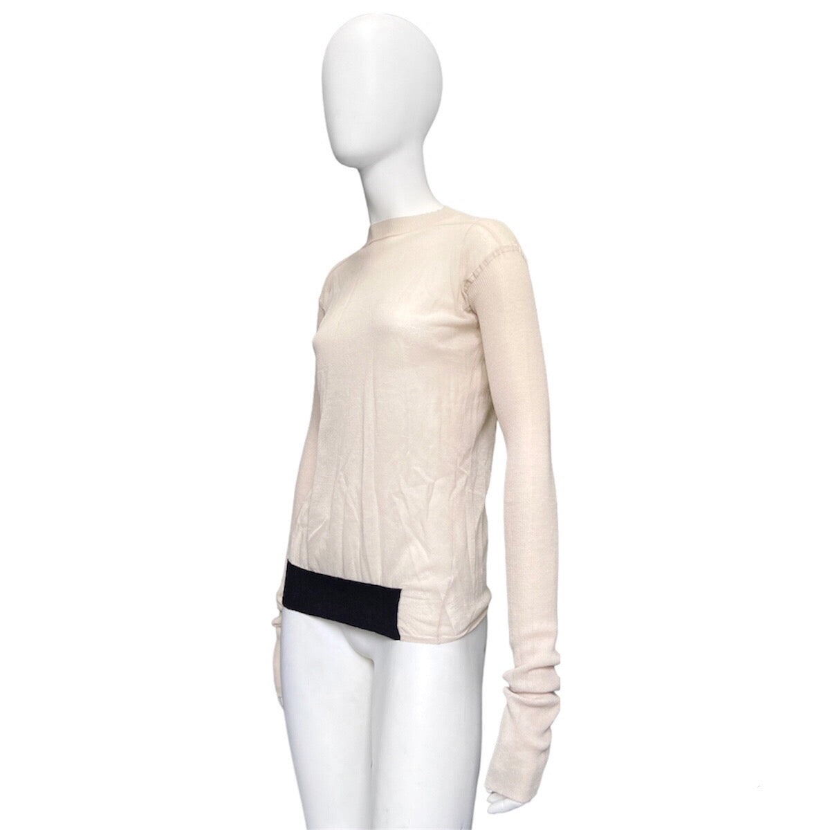 Rick owens ss14 sheer cotton top M - 2