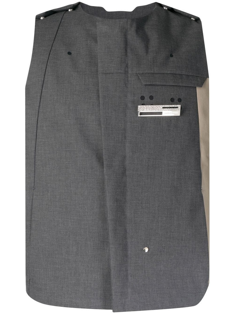 panelled gilet 1
