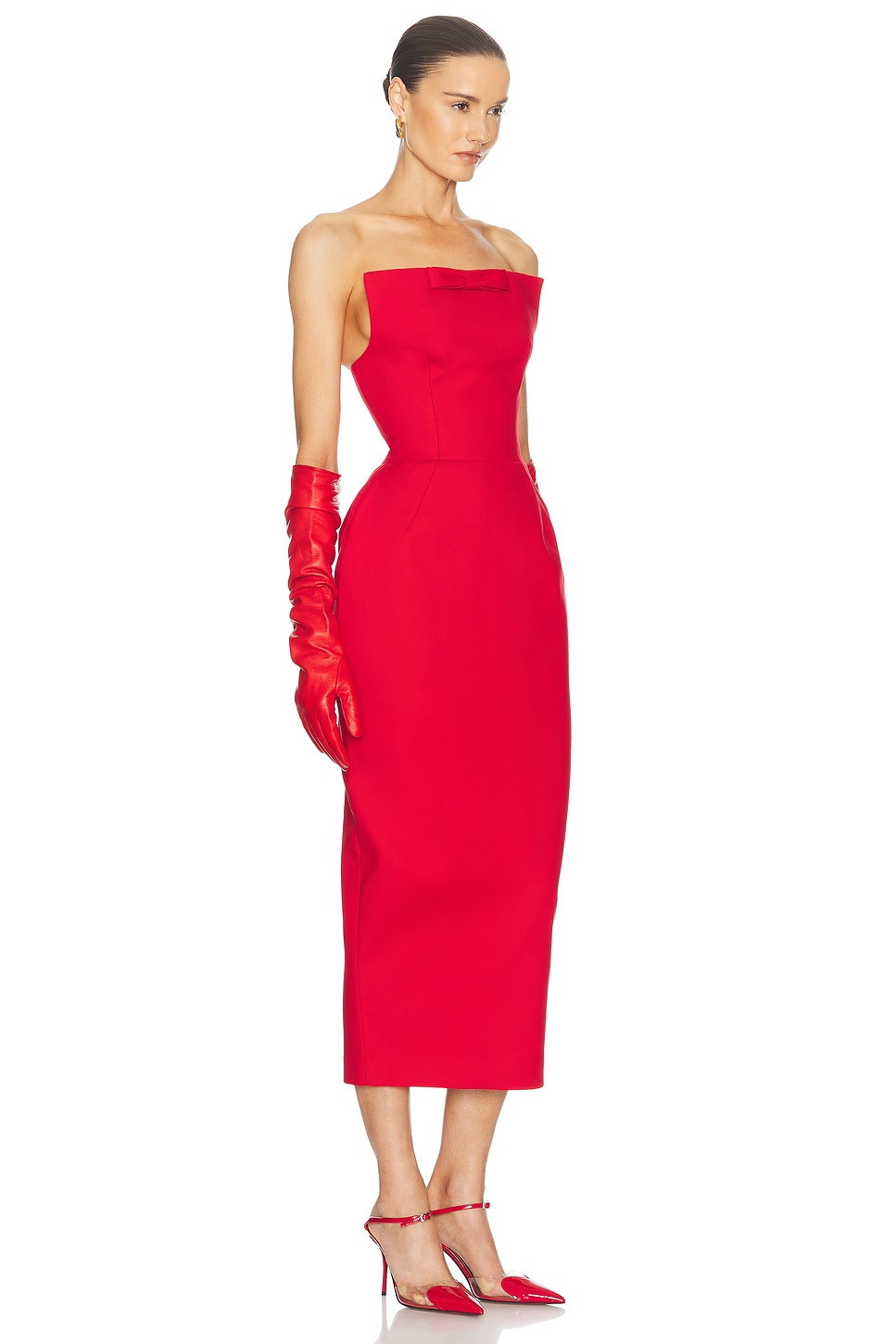 The S Curve Dress With Bow - 2