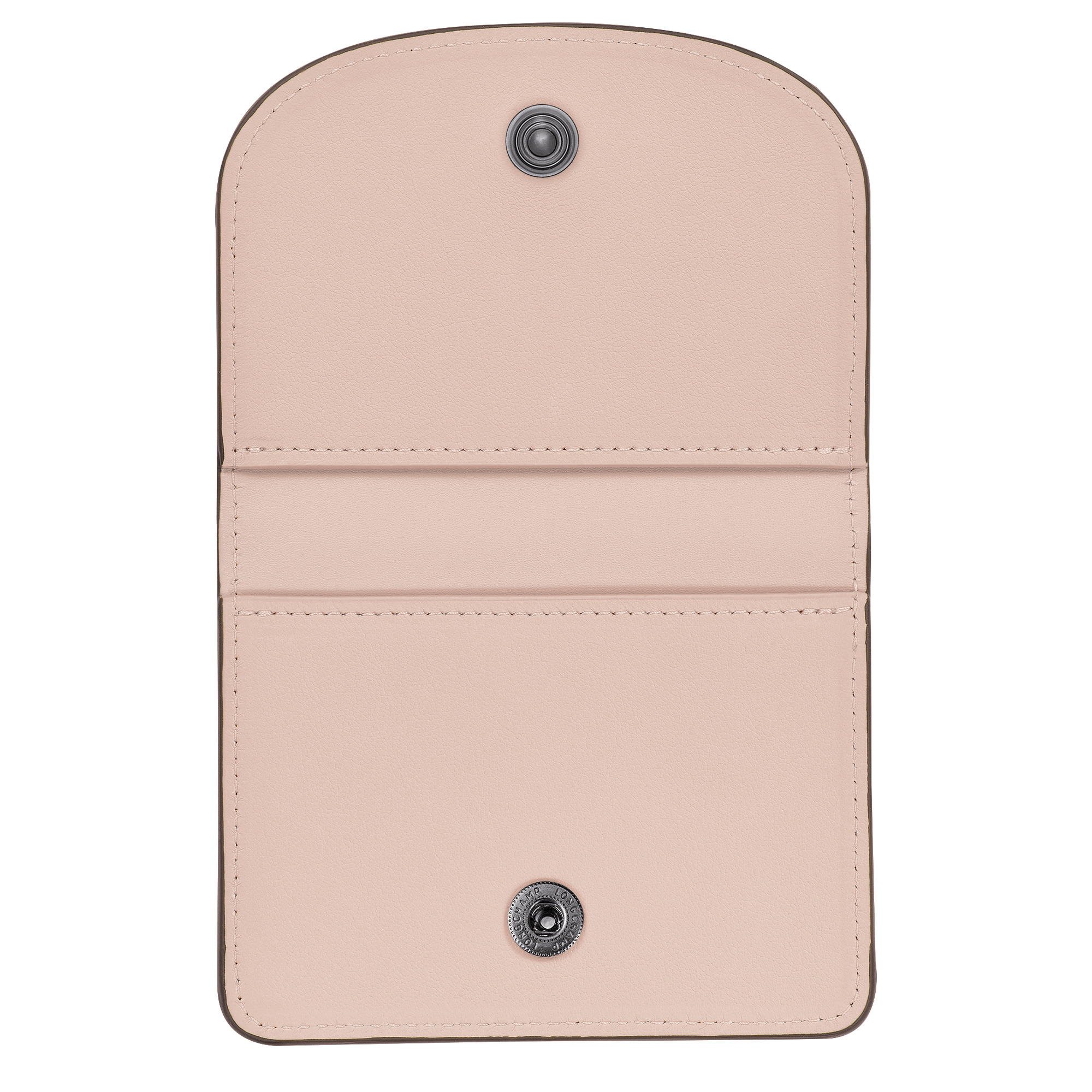 Le Pliage Xtra Card holder Nude - Leather - 3