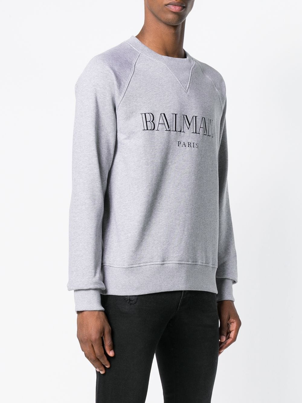 logo print sweatshirt - 3