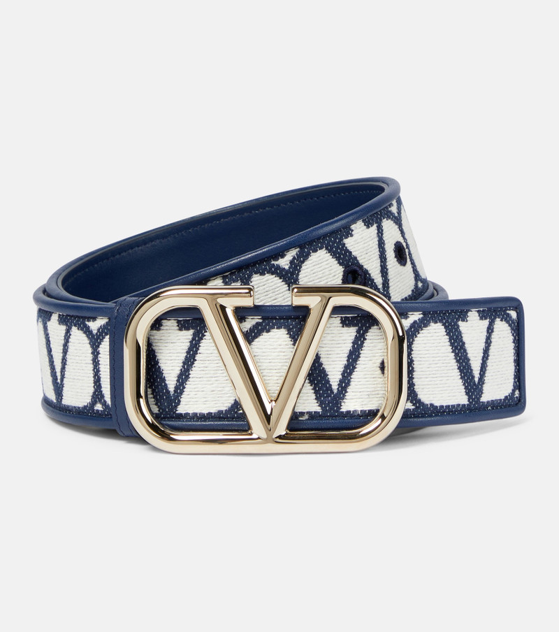 VLogo Signature 40 canvas belt 1