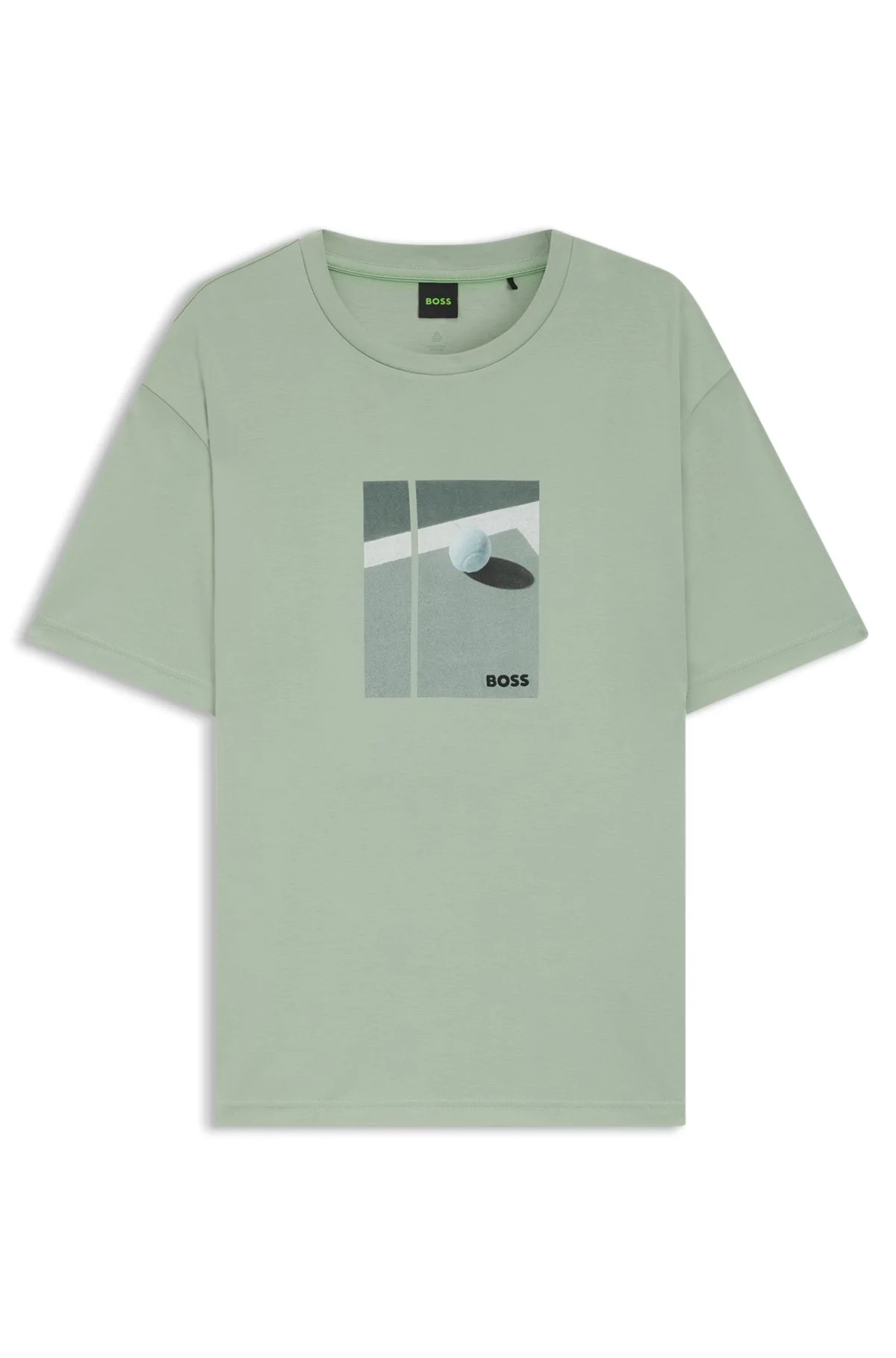 TENNIS-ARTWORK T-SHIRT IN PIMA COTTON - 1
