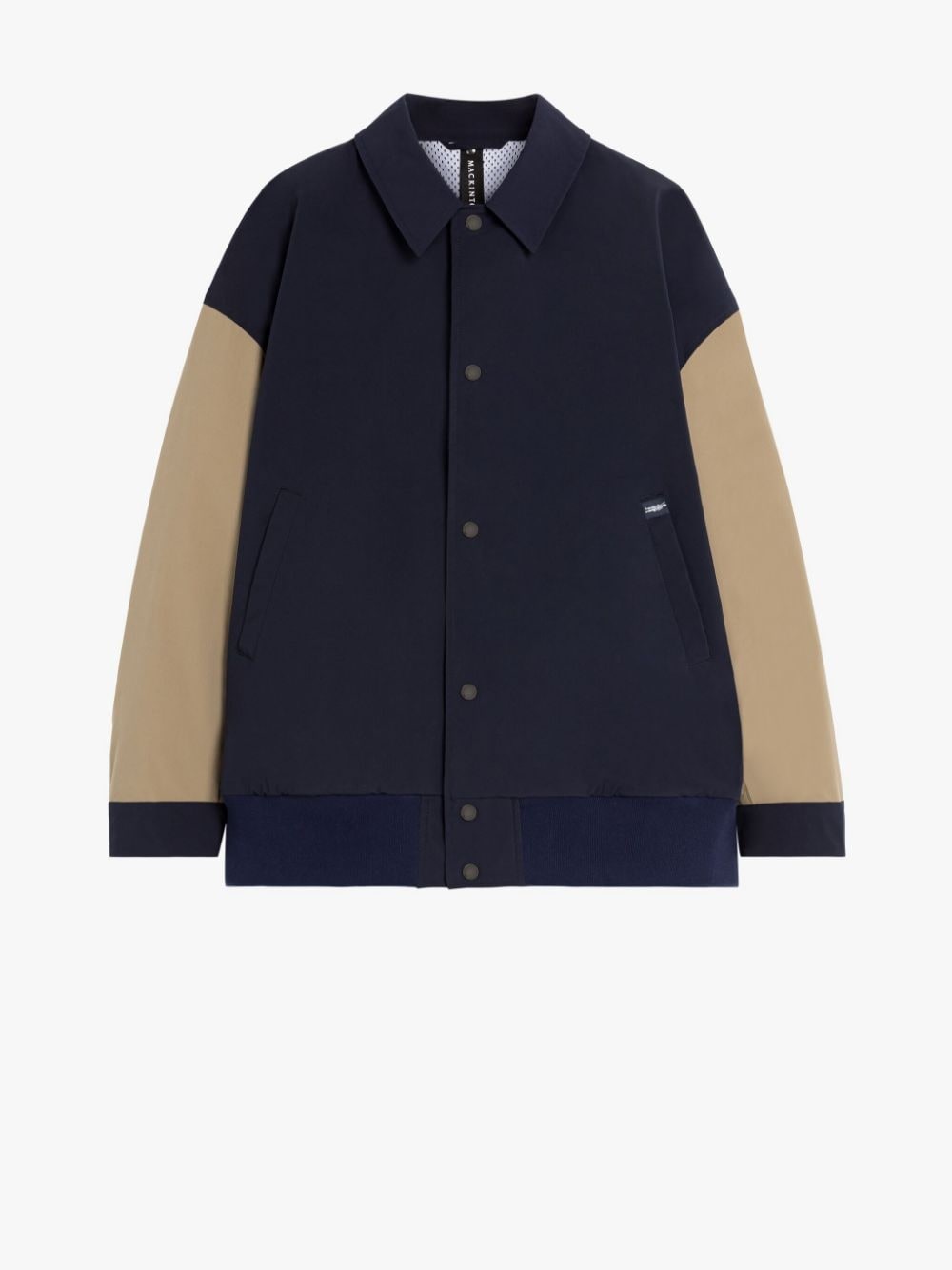 JETS NAVY ECO DRY BASEBALL JACKET - 1