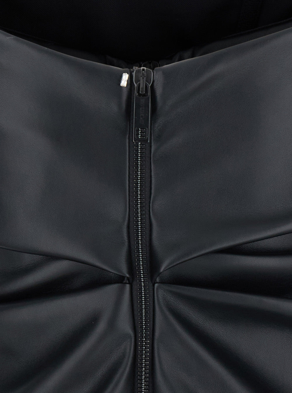 Sportmax Women 'Lindsey' Black Bandeau Top With V-Neck On The Back In Tech Fabric Woman - 3