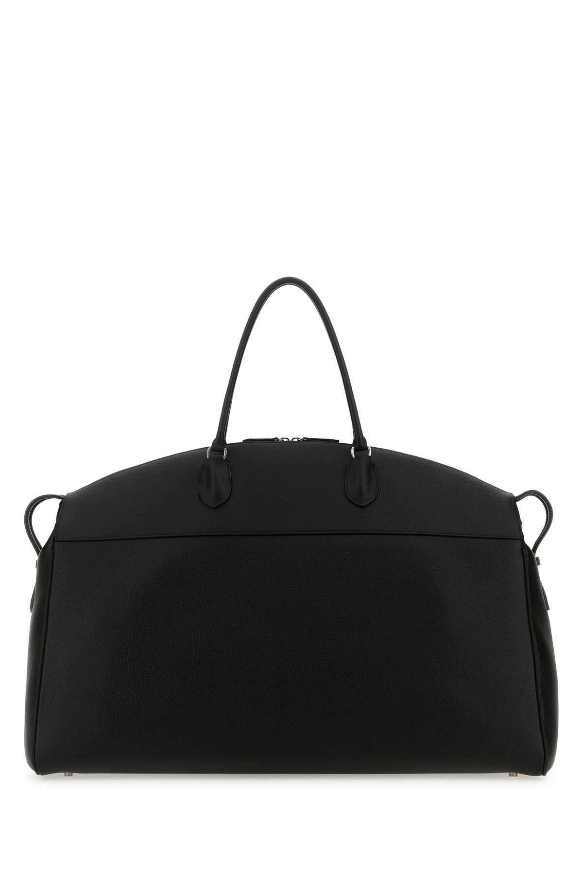 Black leather George travel bag - 3