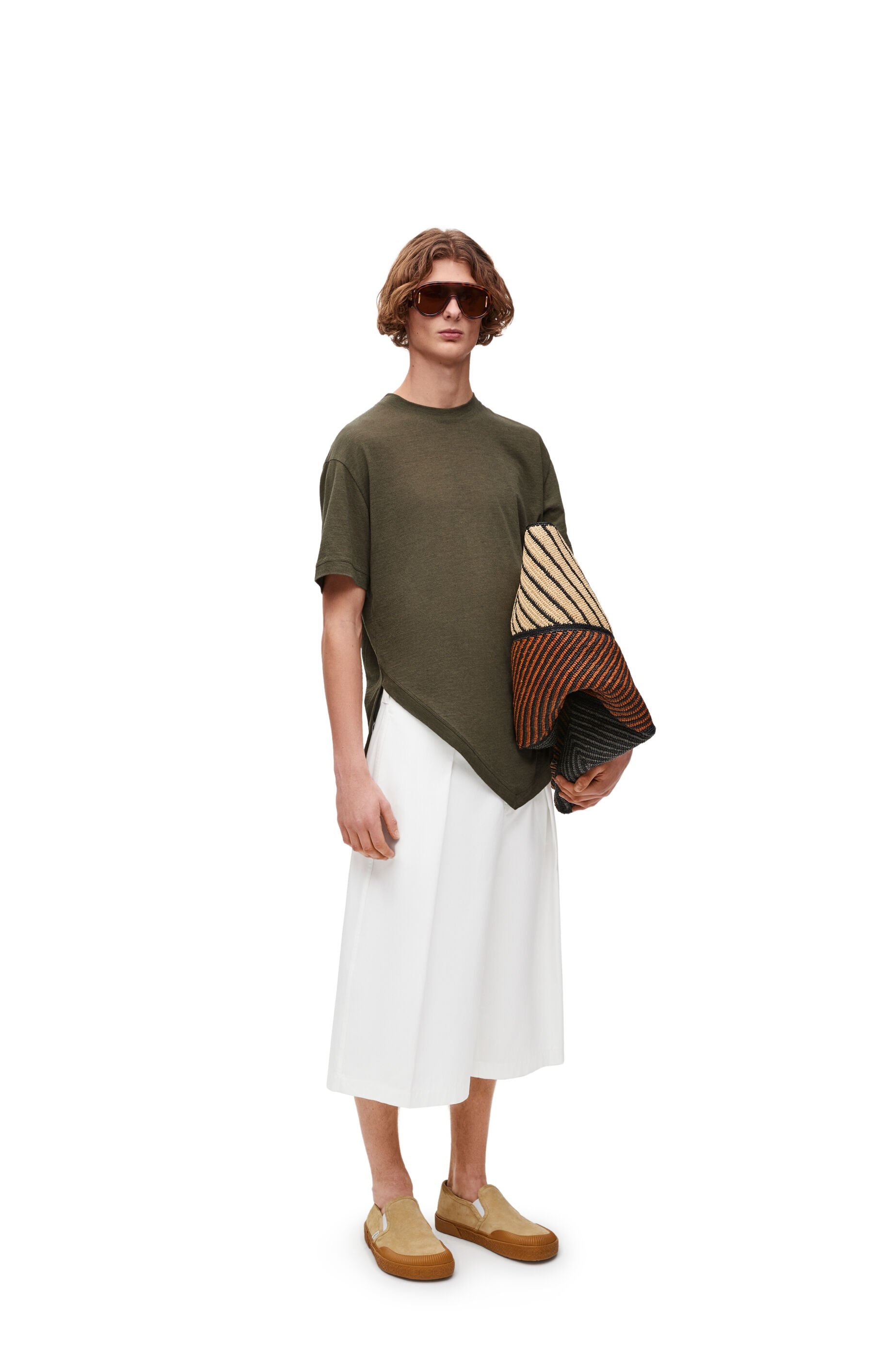 Pleated shorts in cotton - 2