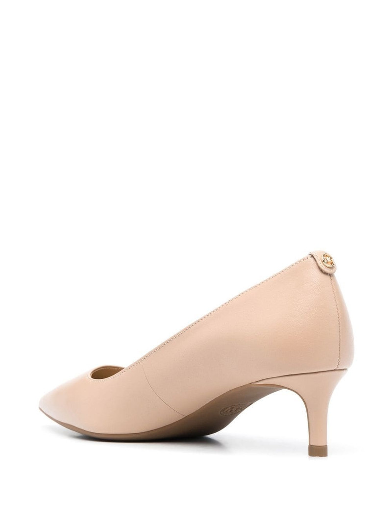 logo-plaque 50mm leather pumps 3