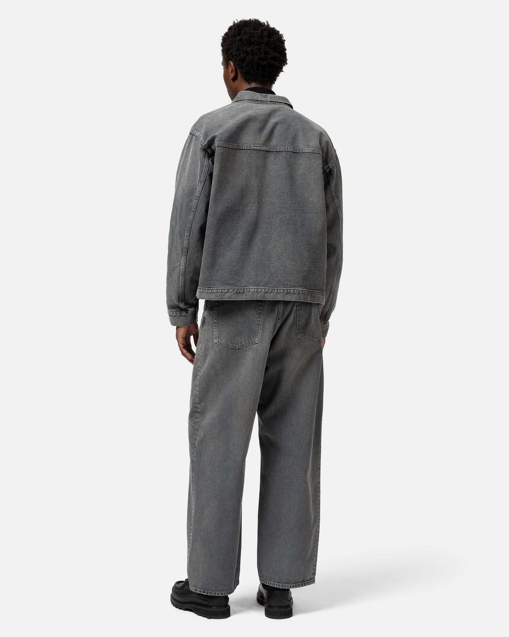 Vintage Grey Denim Jacket - 3