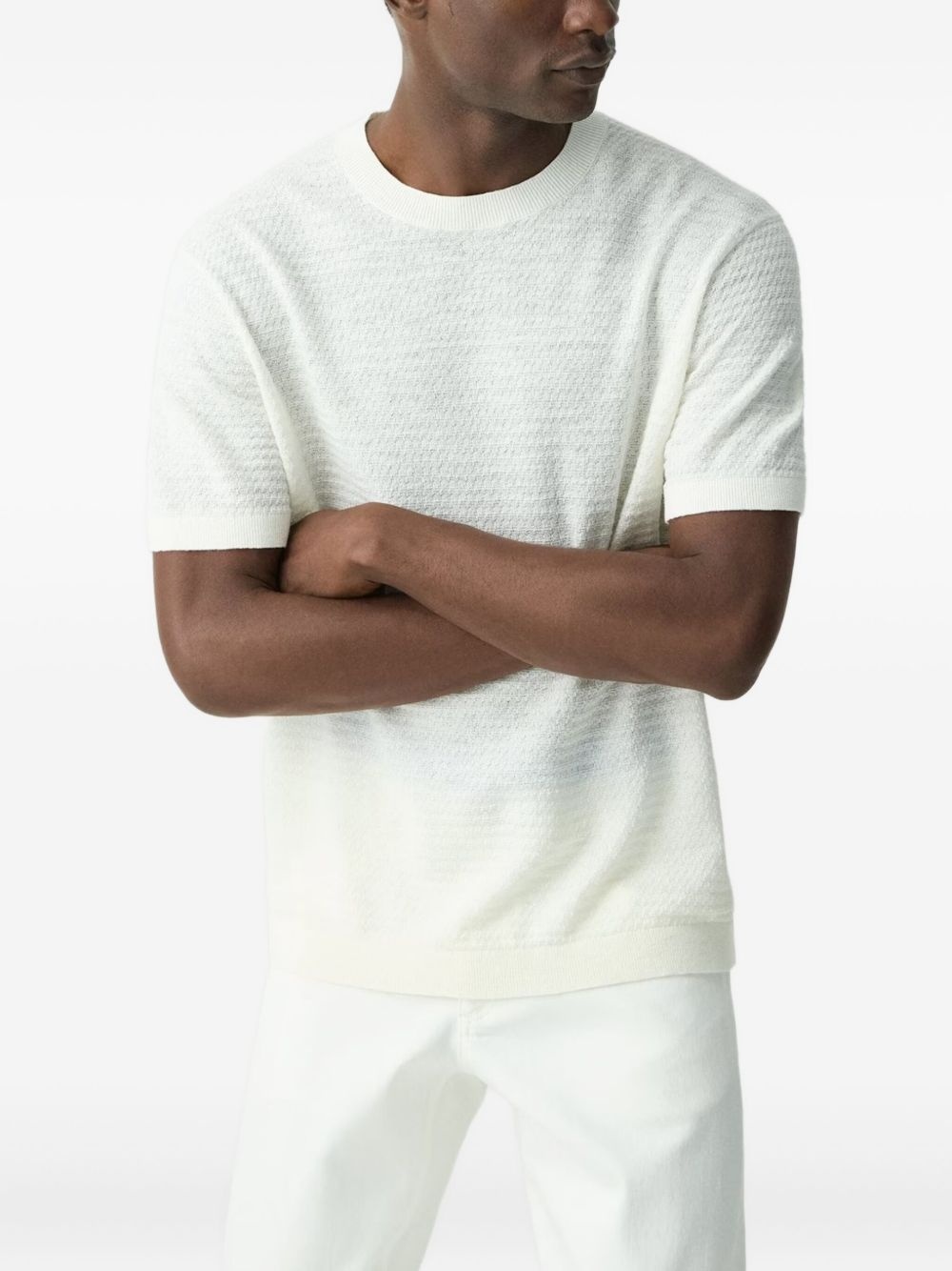 LINEN-BLEND T-SHIRT - 3