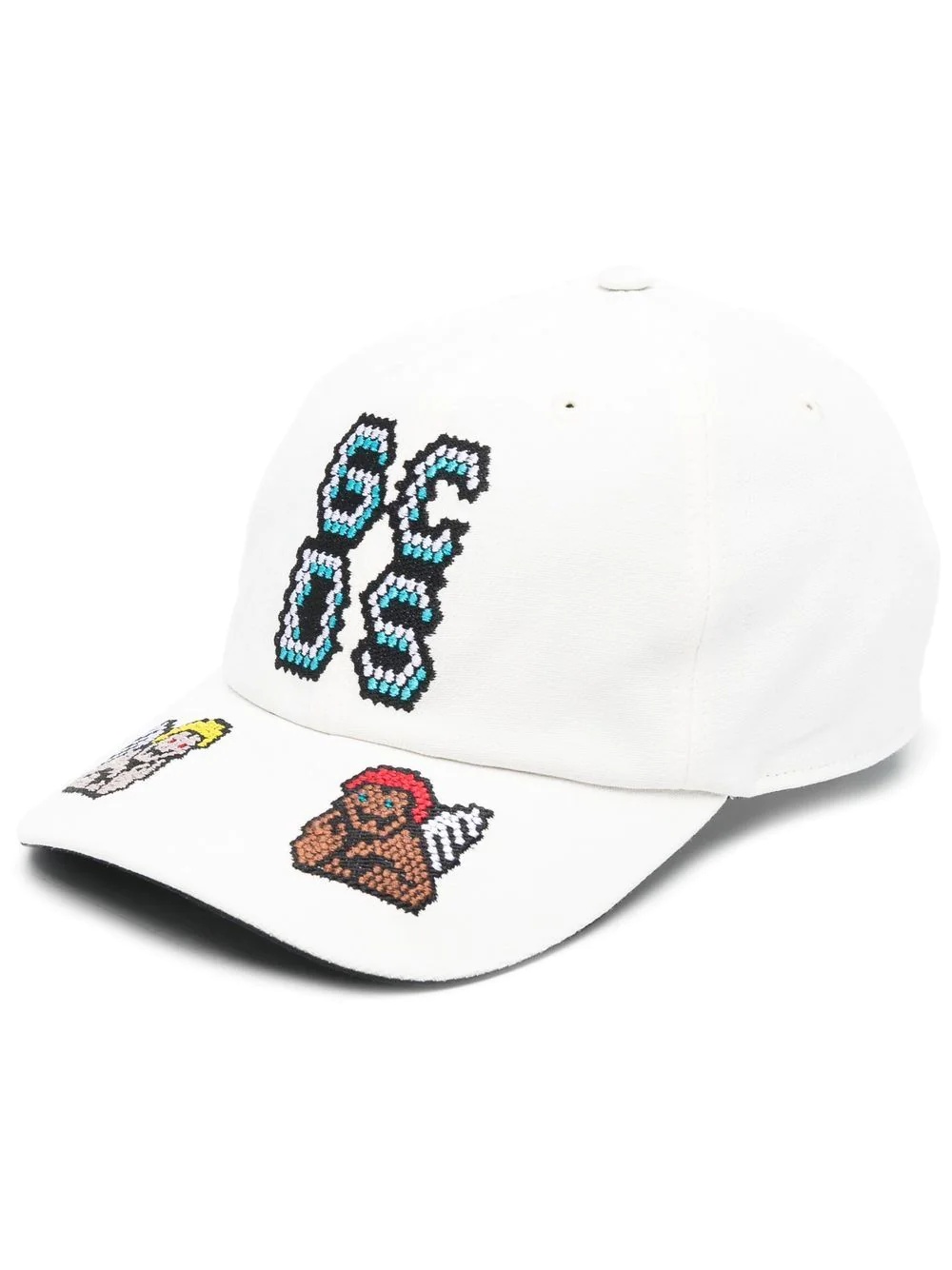 embroidered logo cap - 1