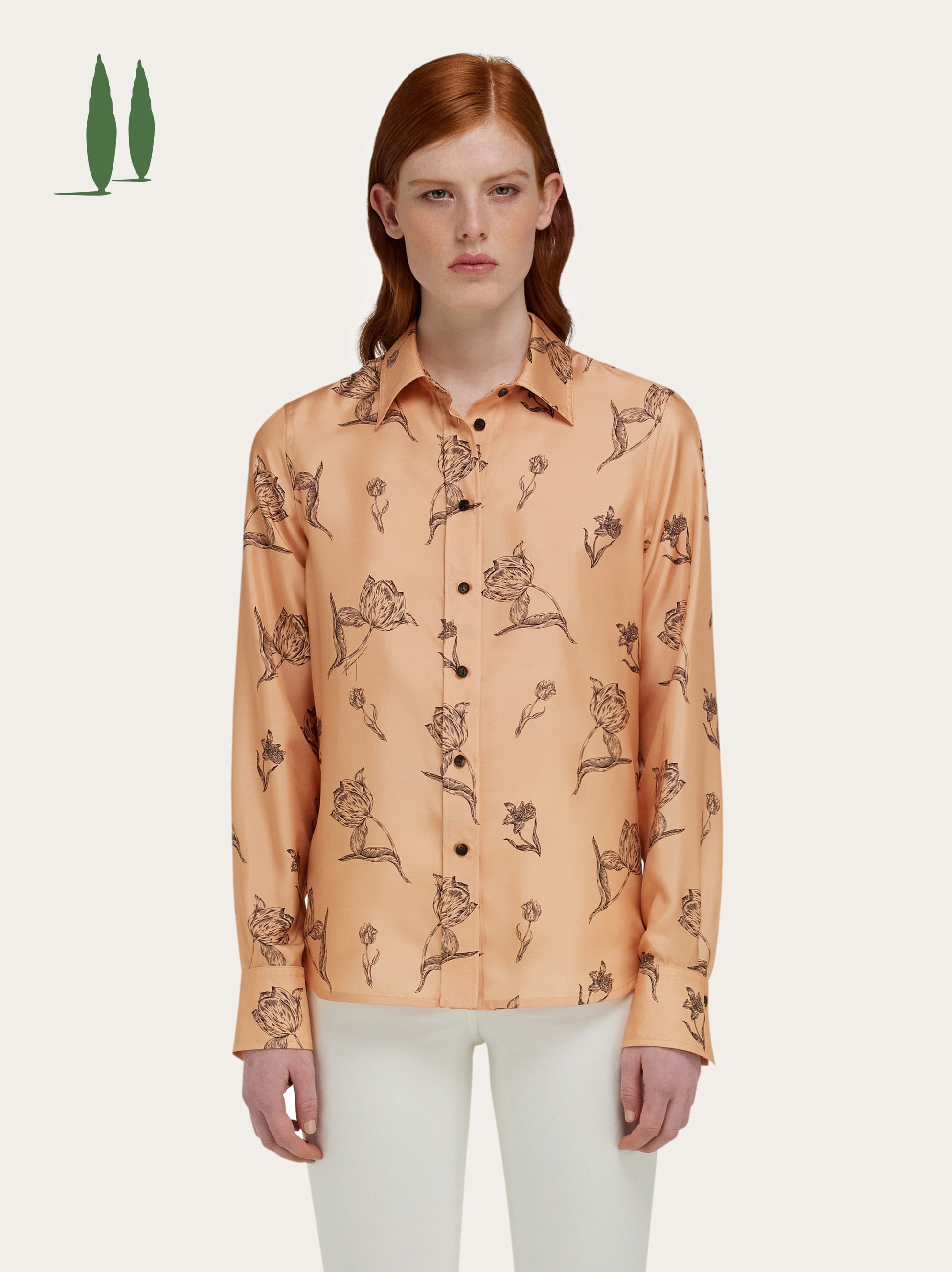 Back to Earth - Silk shirt - 2