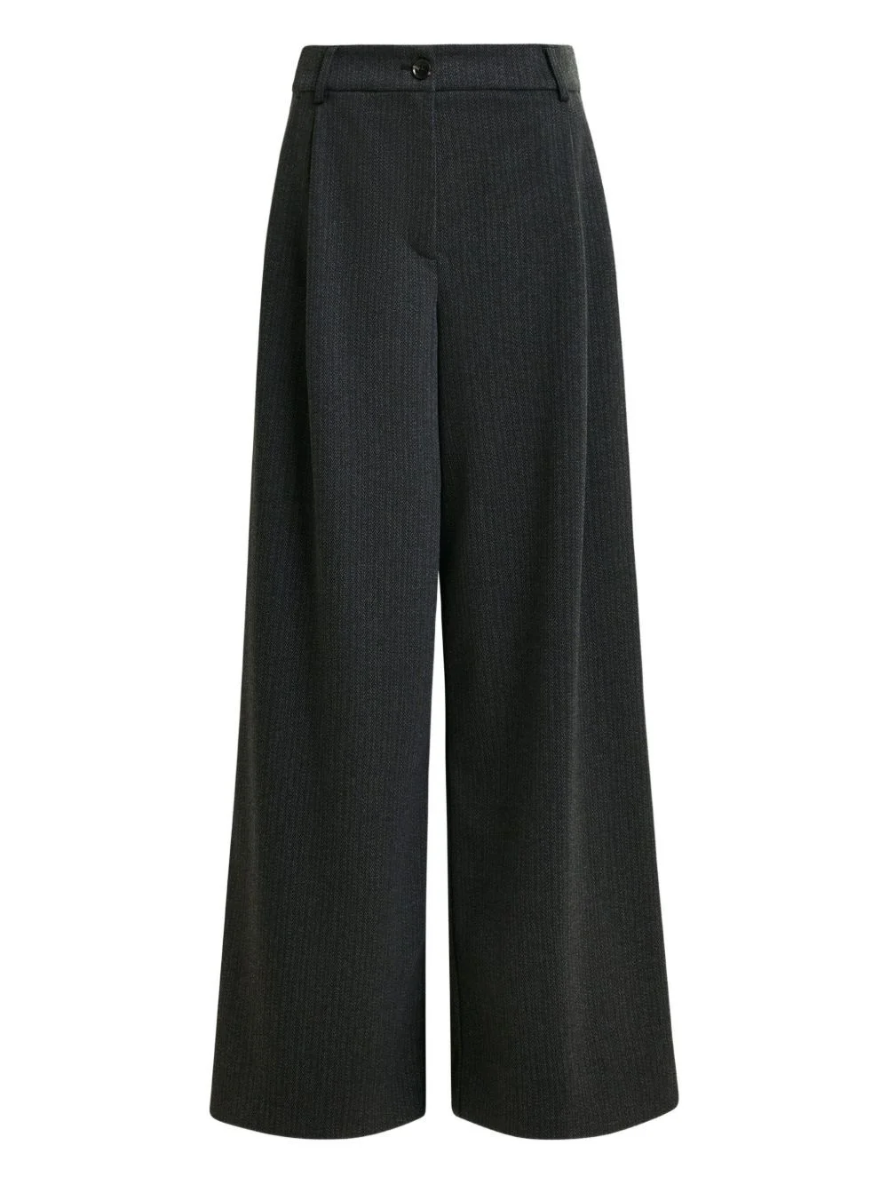 Insult pleated pinstripe trousers - 1
