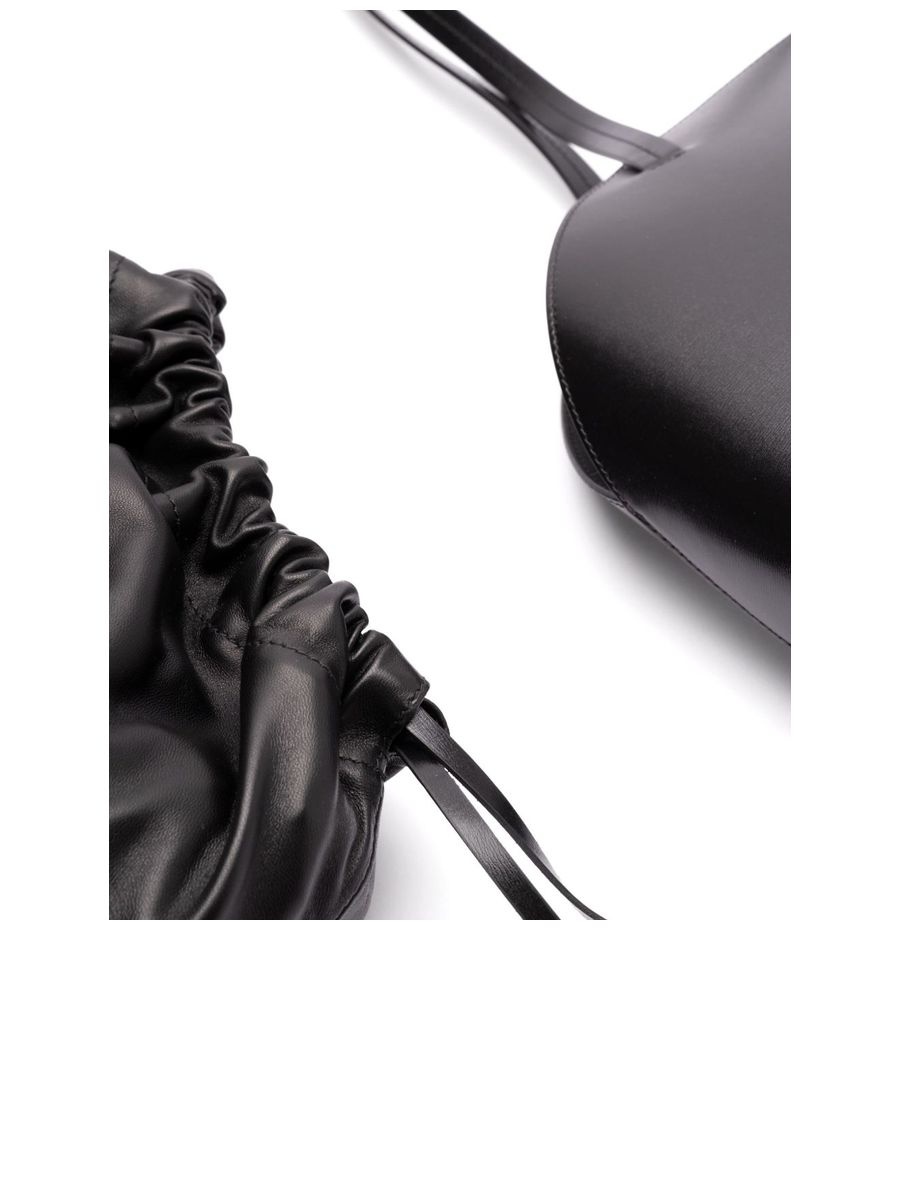Drawstring Fastening Shoulder Bag - 3