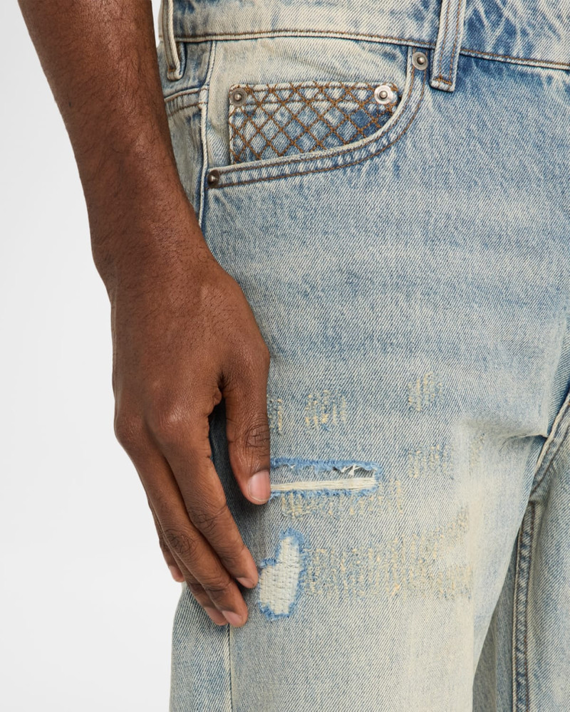 Men's Toro Seattle Distressed Bootcut Jeans 5