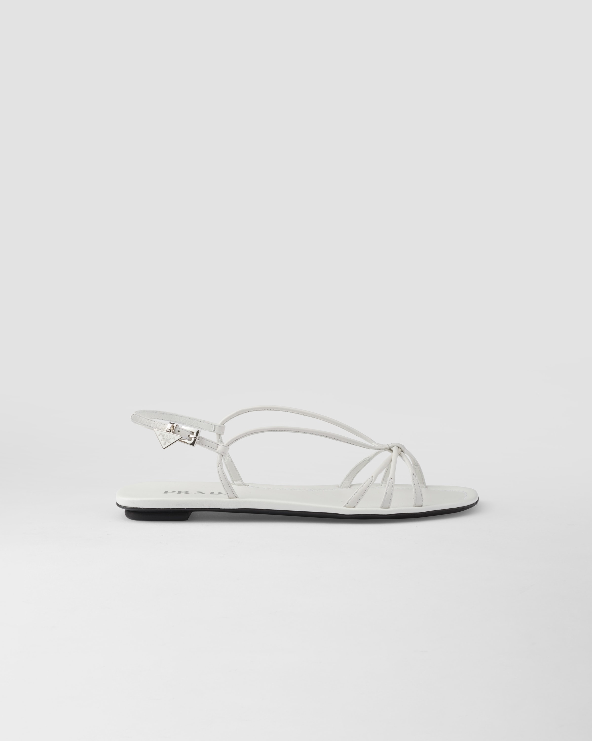 Flat leather sandals - 2