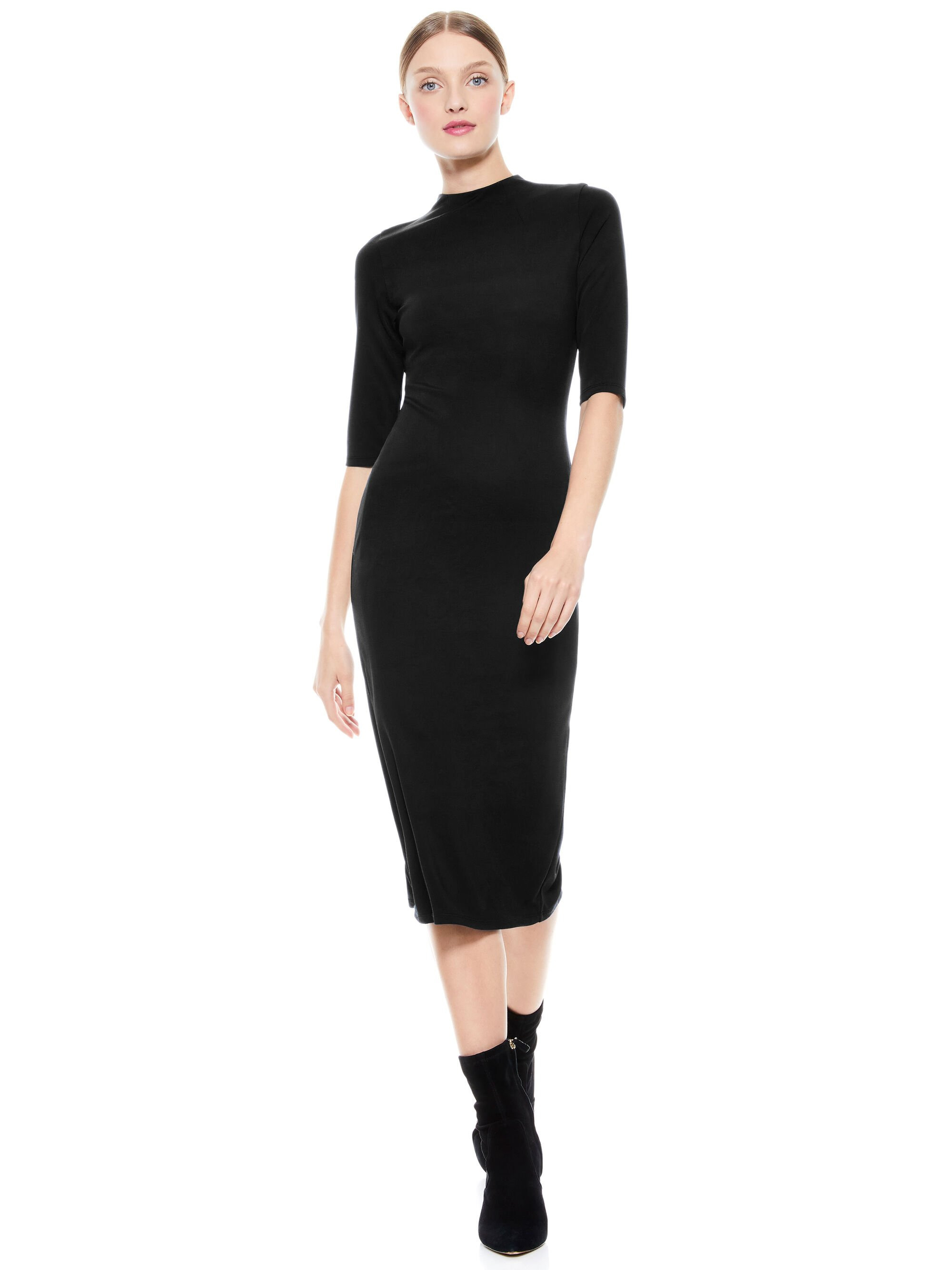 DELORA FITTED MIDI DRESS - 6