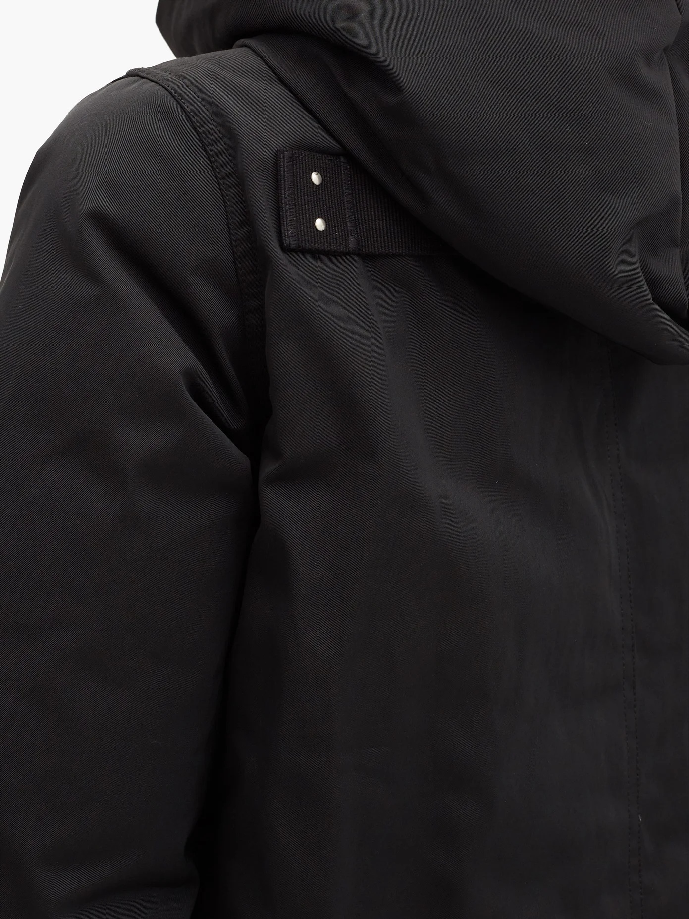 High-collar down-padded technical parka - 3