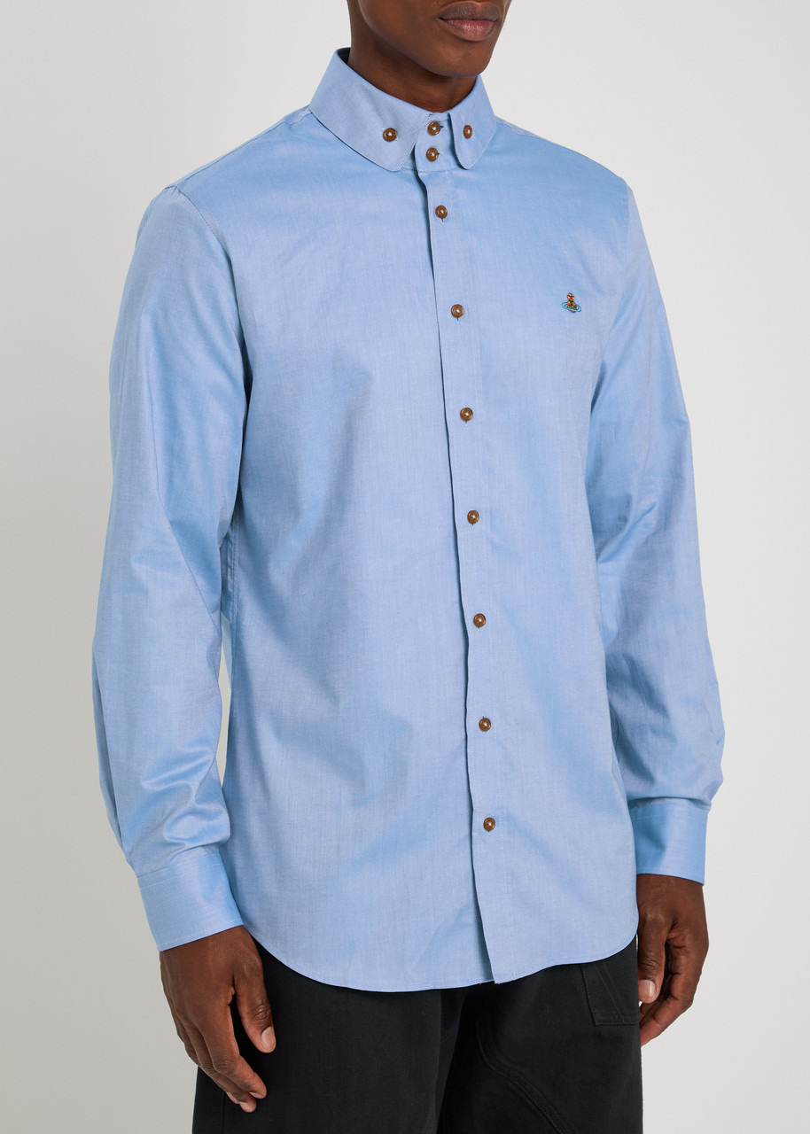 Vivienne Westwood Krall Logo-embroidered Cotton Shirt - 2