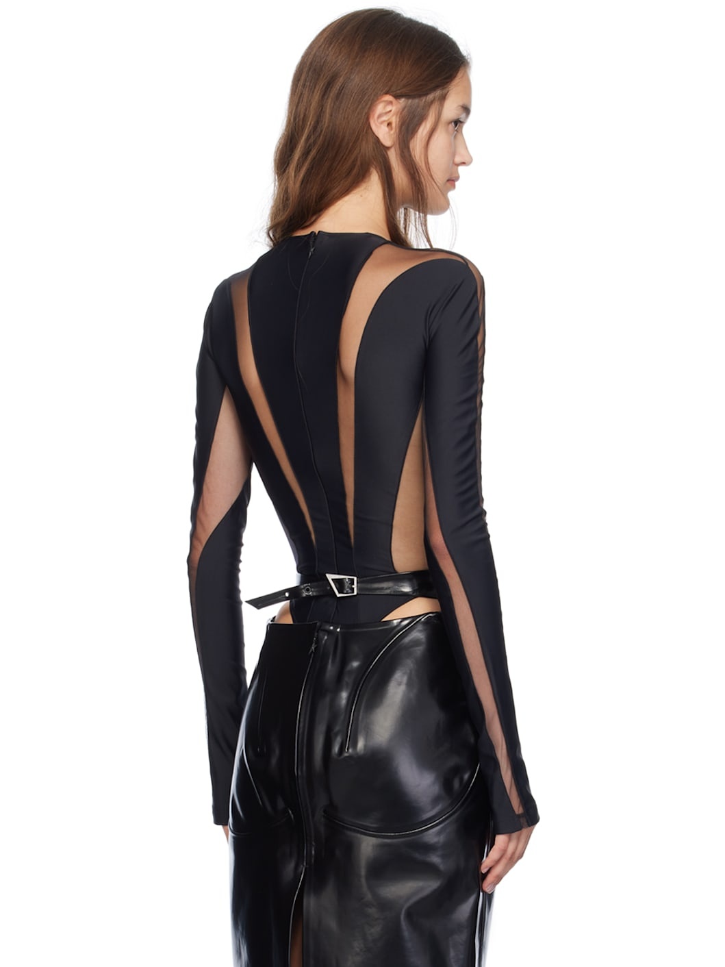 Black Shaping Bodysuit - 3