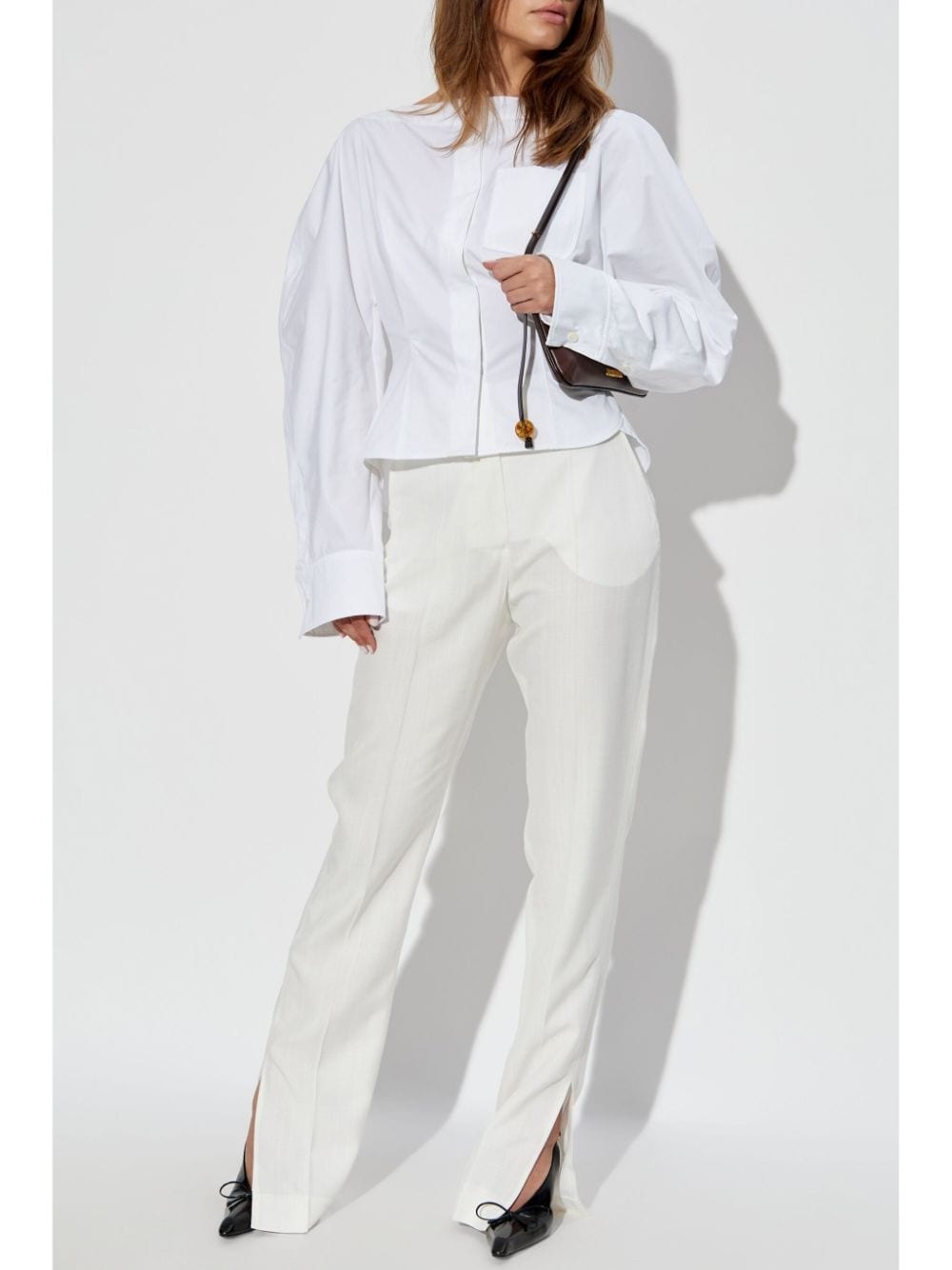 charm-detail trousers - 2