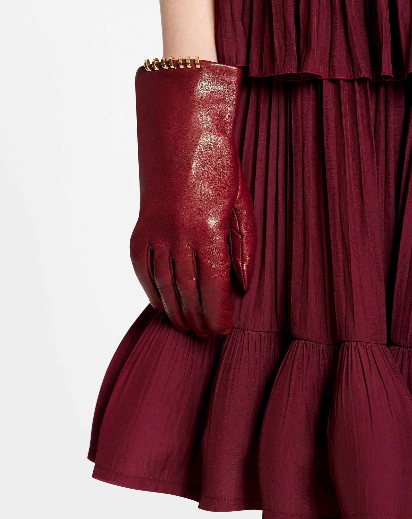 MELODIE BY LANVIN LEATHER GLOVES - 4