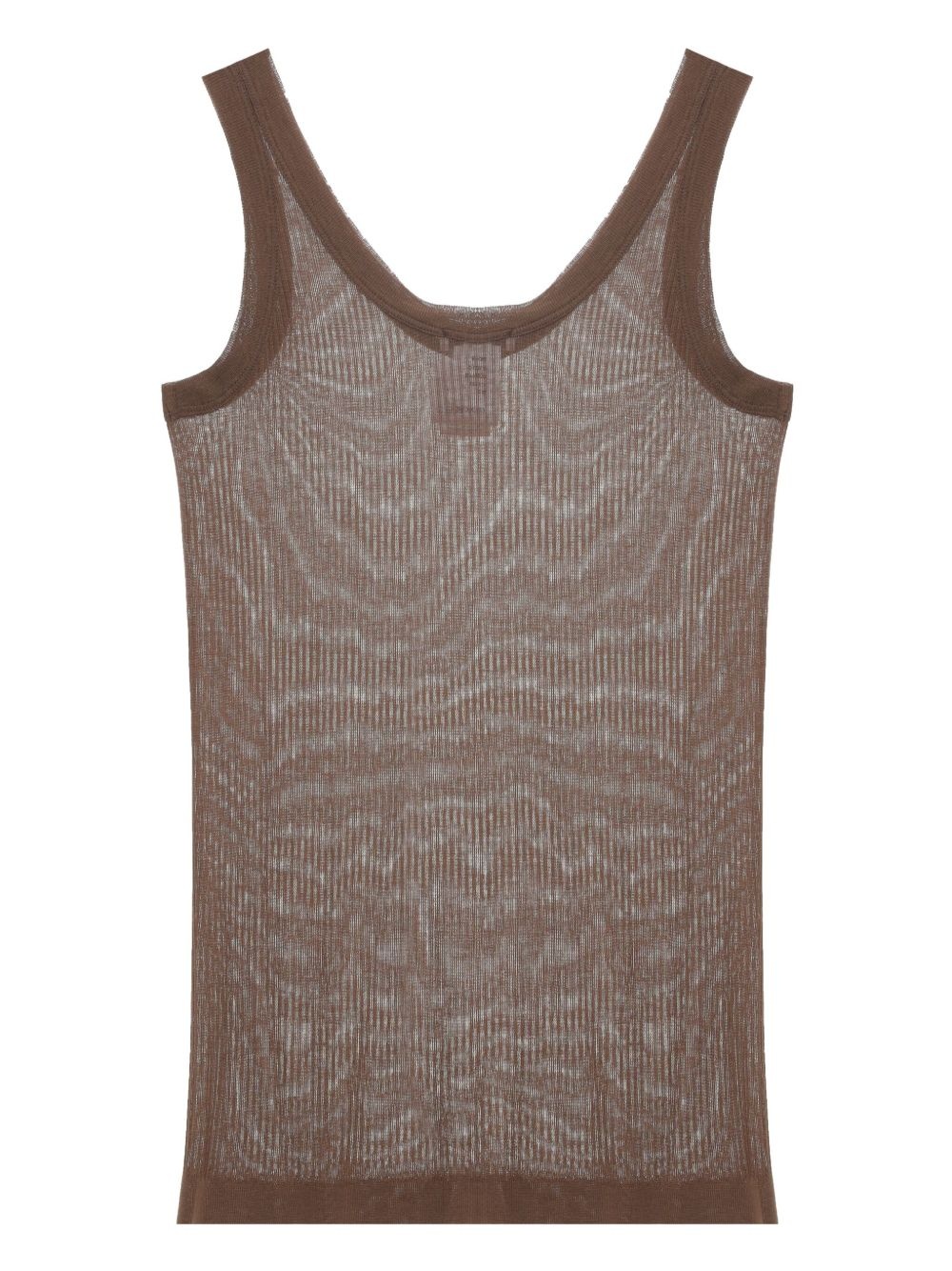 seamless ribbed tank top - 5