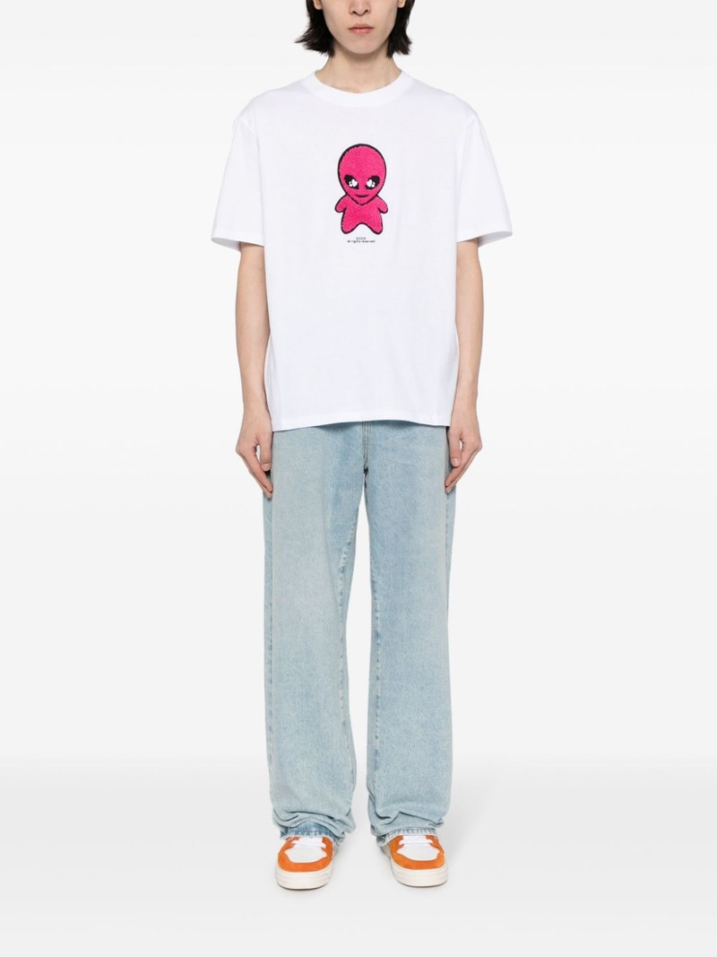 GCDS Wirdo cotton T-shirt outlook