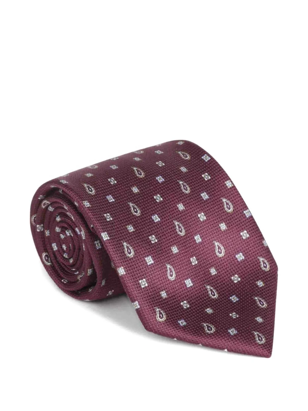 paisley-motif tie - 1