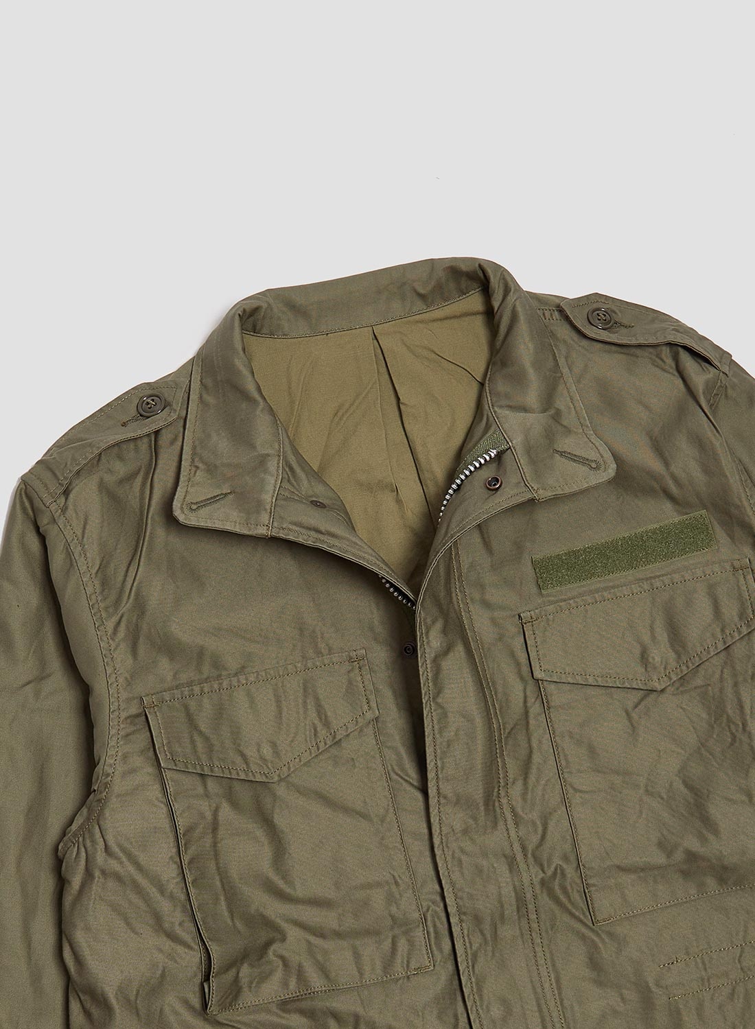 Nigel Cabourn FOB Factory M-65 Field Jacket Olive | REVERSIBLE